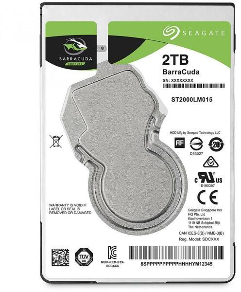 2TB Seagate 2.5