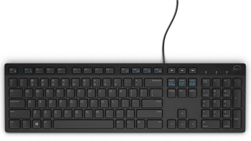 DELL KB216 multimedia billentyűzet fekete (580-ADGQ)