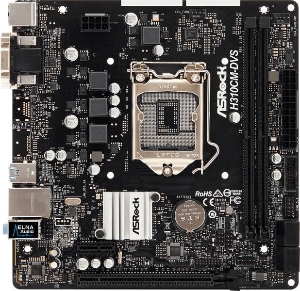 ASRock H310CM-DVS alaplap