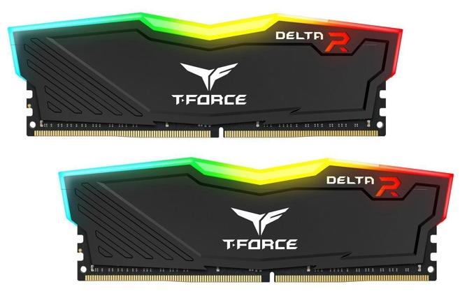 16GB 3000MHz DDR4 RAM Team Group T-Force Delta RGB CL16 (2x8GB) (TF3D416G3000HC16CDC01)