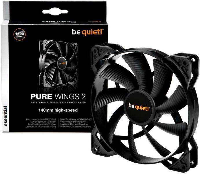Be Quiet! PURE WINGS 2 140mm PWM high-speed ház hűtő ventilátor (BL083)