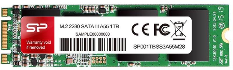 1TB Silicon Power Ace A55 M.2 SSD meghajtó (SP001TBSS3A55M28)