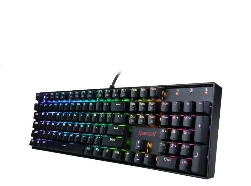 Redragon K551 MITRA RGB Brown Switch Gaming billentyűzet (K551RGB-1_BROWN_HU)