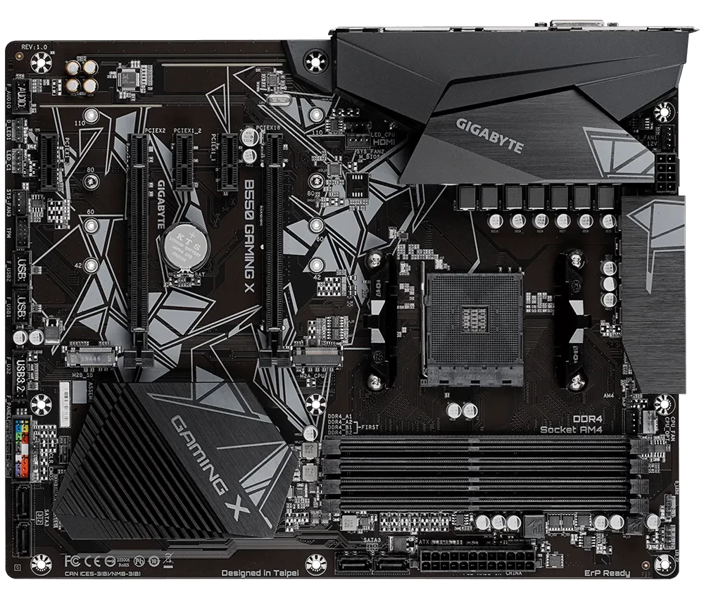 Gigabyte B550 GAMING X v2 Alaplap