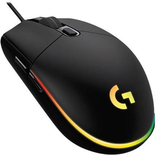 Logitech G102 LIGHTSYNC gaming egér fekete (910-005823)