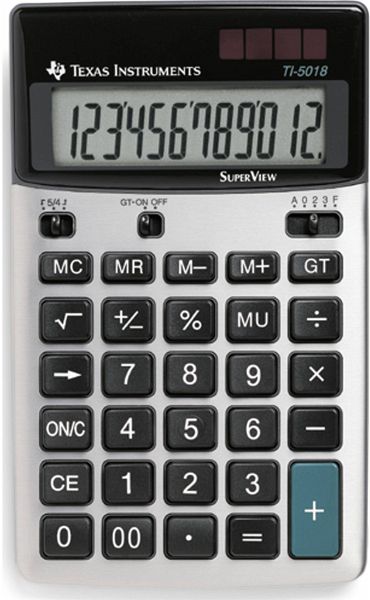 Texas Instruments TL-5018 SV Asztali számológép