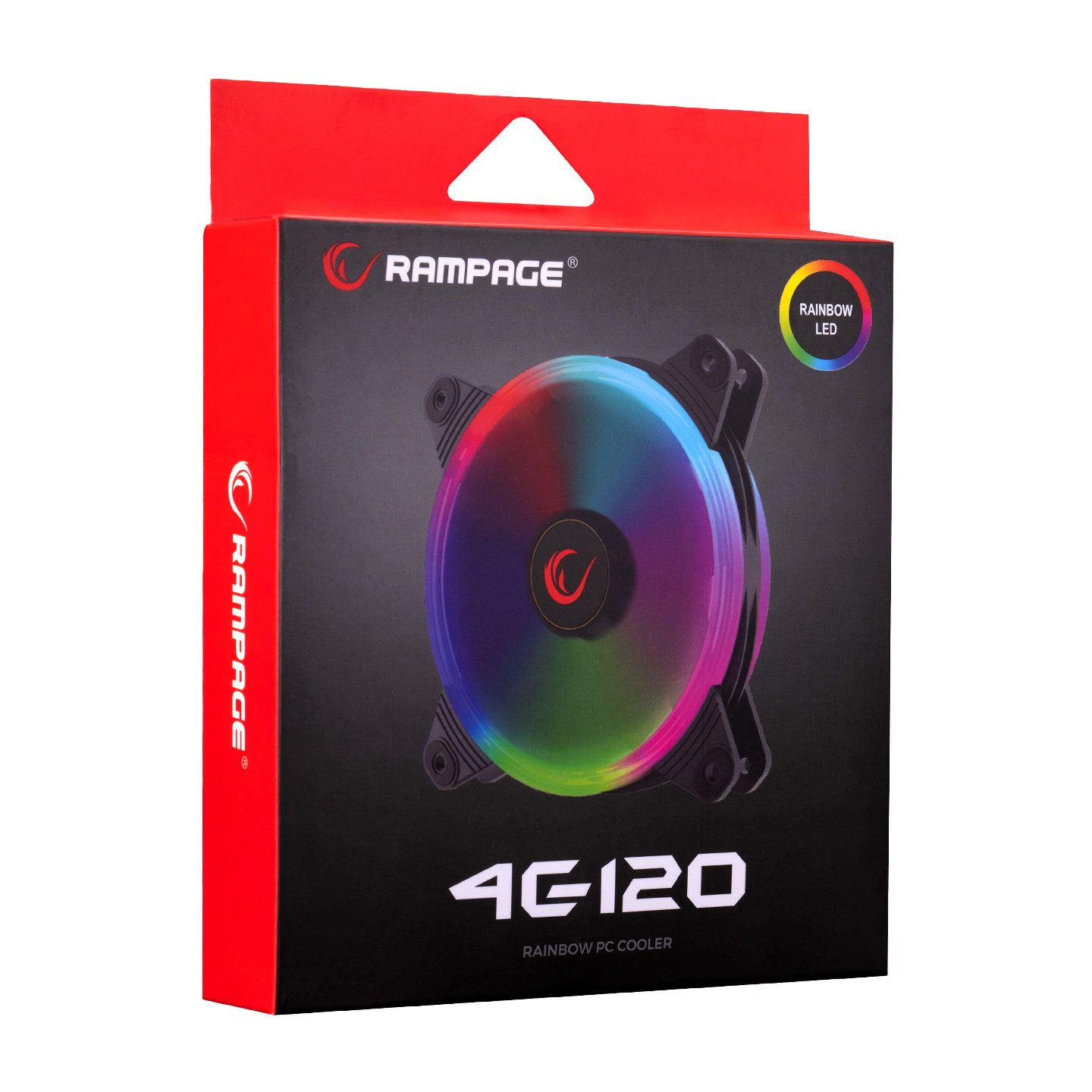Rampage 4C-120 hűtő ventilátor 12CM