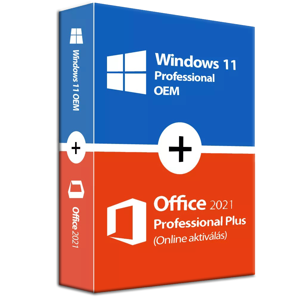 Windows 11 Professional (OEM) + Microsoft Office 2021 (Online)
