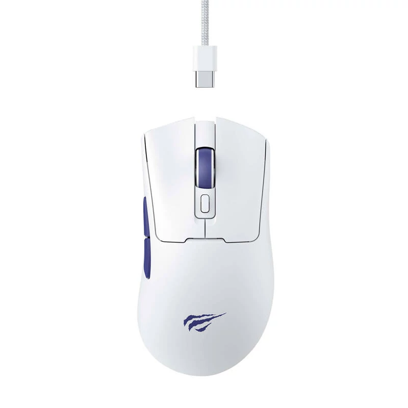 Havit MS966 RGB vezetékes Gamer egér (fehér)